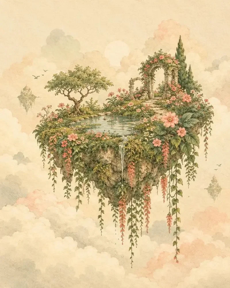 云端花园 - 红果爽剧极速更新站人气榜 云端花园 短剧封面插画,热度排名第 13 名